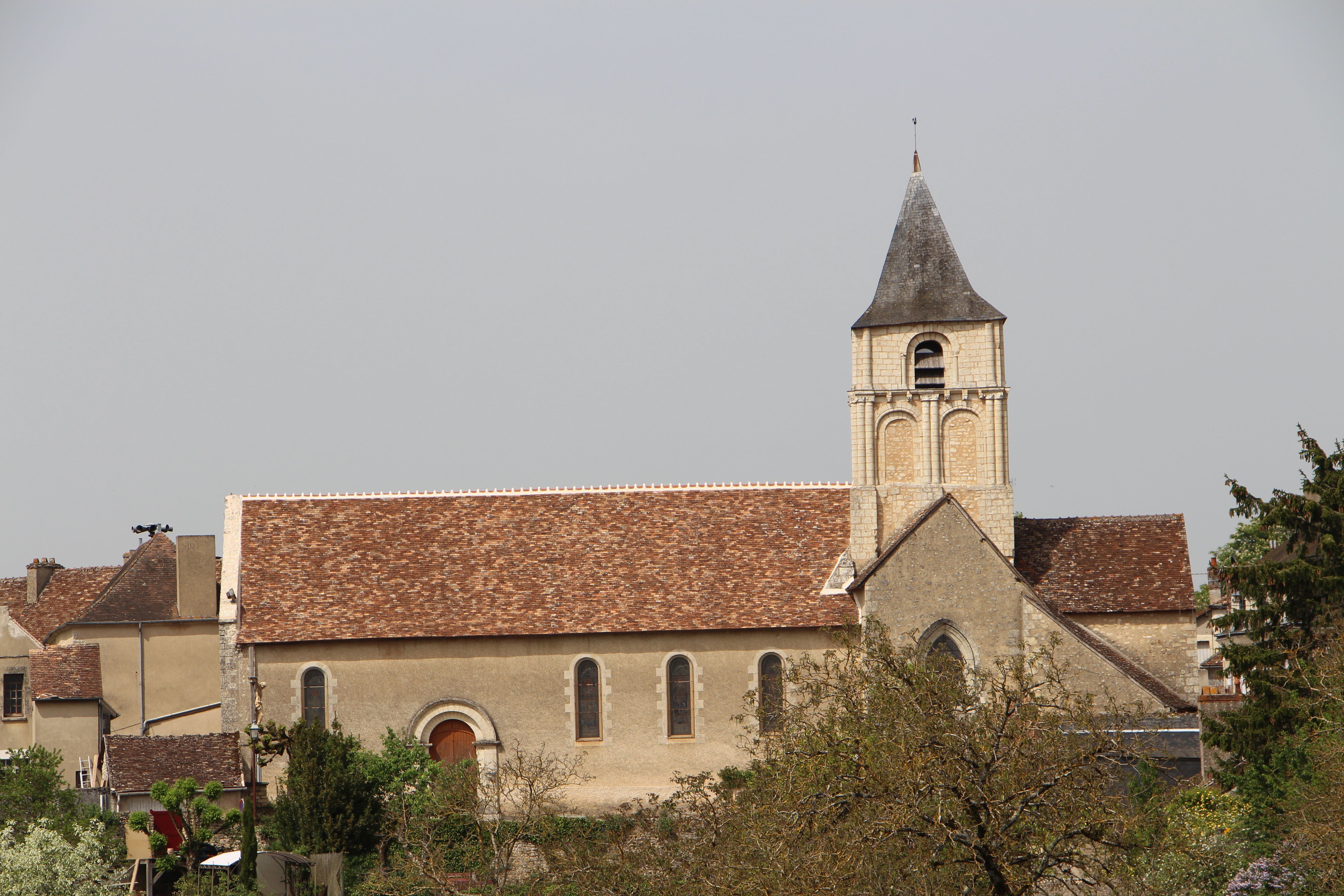 Eglise Saint-Martin à Angles-sur-l'Anglin