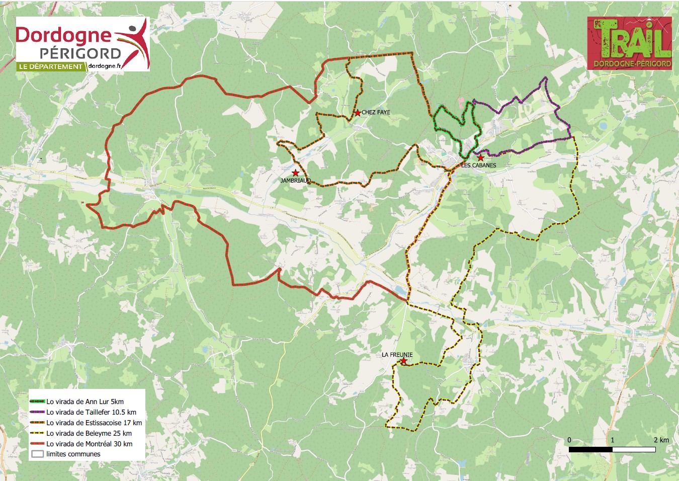 Trail de Villamblard- Parcours La virada de l'Estissacoise 17 km, Villamblard - photo 2