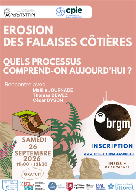 Rencontre - Erosion des falaises côtières : quels processus comprend-on aujourd'hui ?
