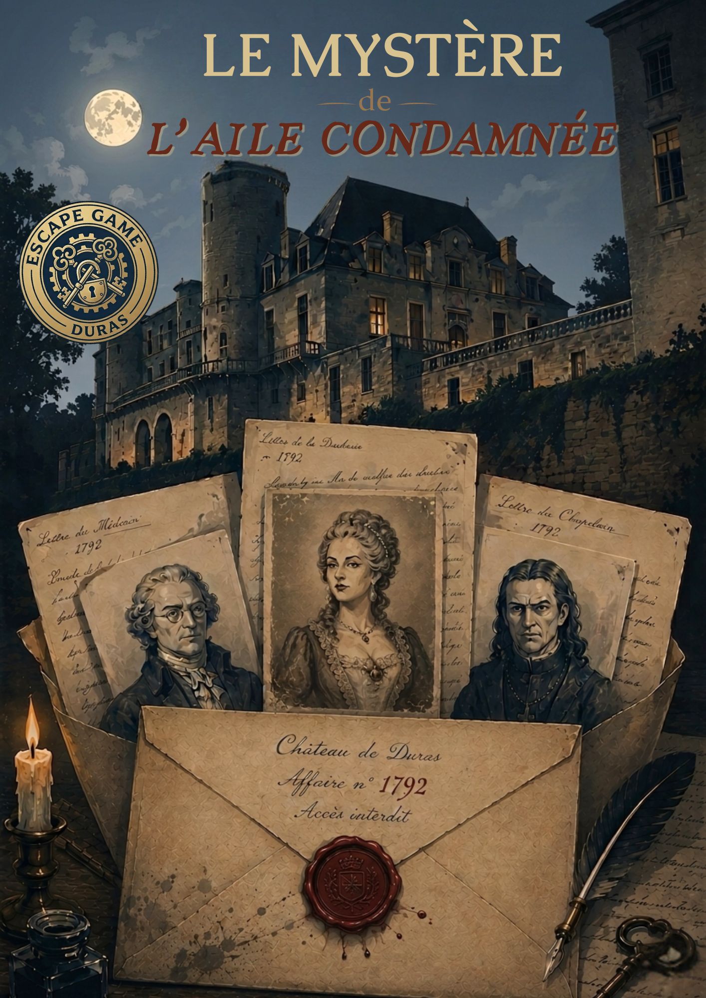 Château de Duras - Escape Game "Le mystère de l'aile condamnée", Duras - photo 4