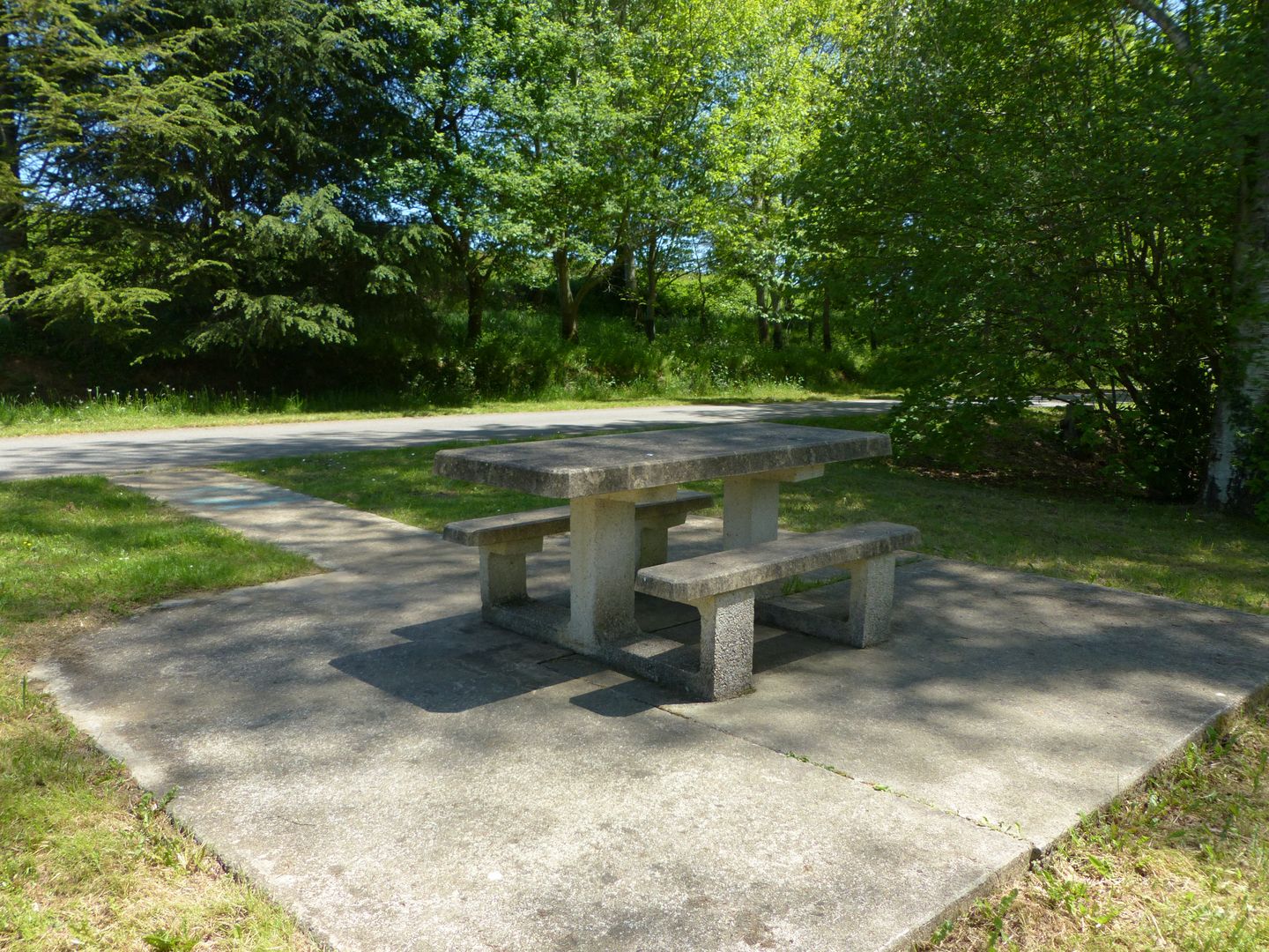 Aire de pique-nique du lac du Gabas, maison de la pêche - photo 2