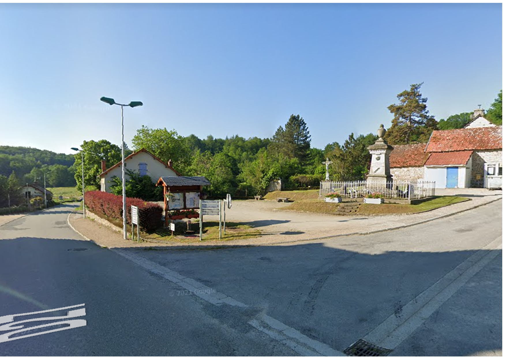 Chard : Aire de pique-nique (Route du Cher)