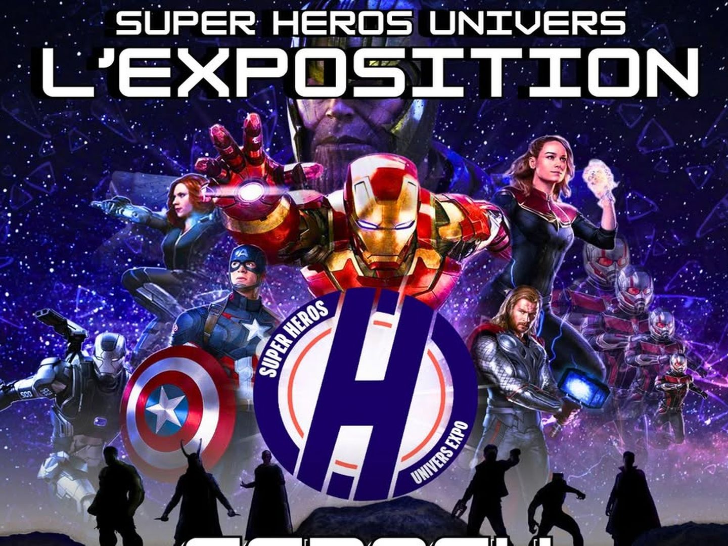 Exposition Super héros Univers