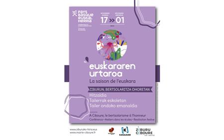 Euskararen urteroa : soirée festive autour du bertsularisme/Bertsolaritza inguruko besta-gaualdia Euskararen urteroa : soirée festive autour du bertsularisme/Bertsolaritza inguruko besta-gaualdia