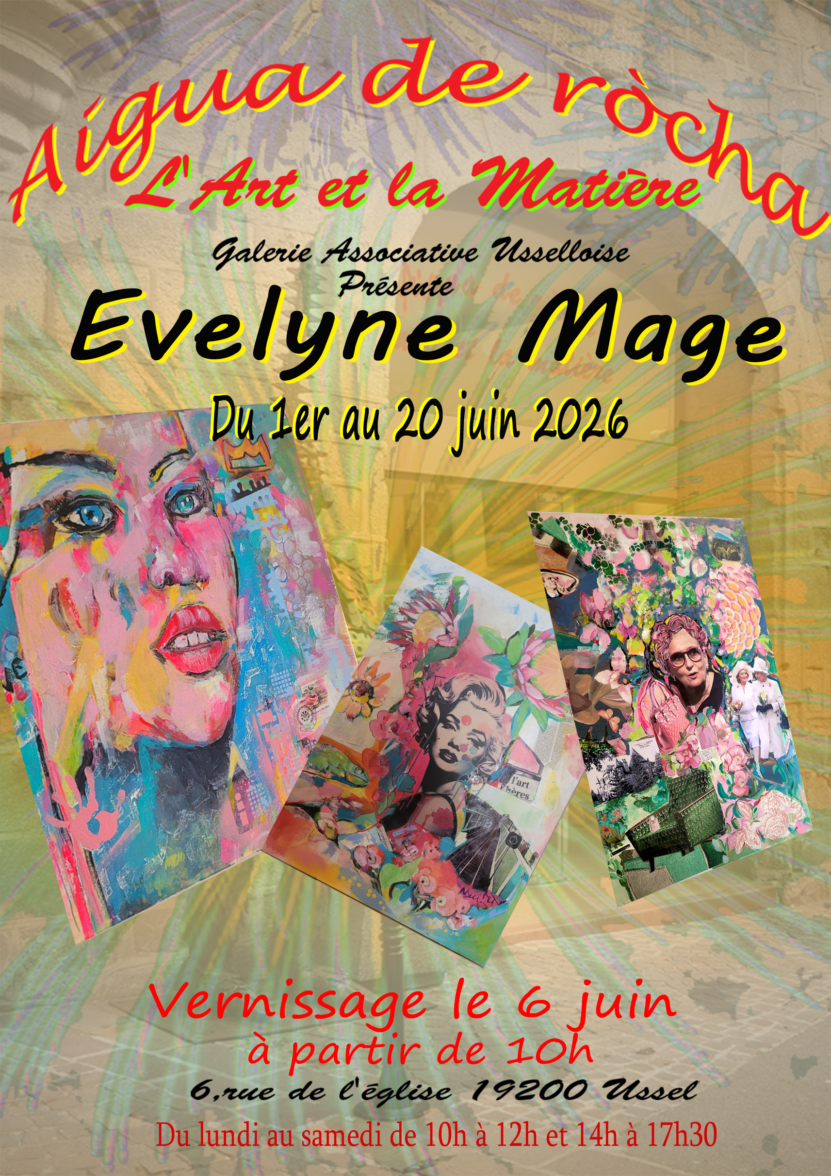 Exposition Evelyne Mage