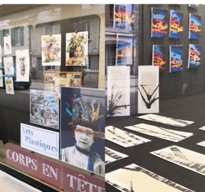 L'atelier corps en tête - exposition arts plastiques et BD — visuel événement