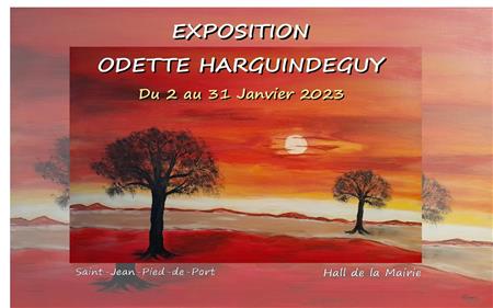 Exposition : peintures d'Odette Harguindéguy