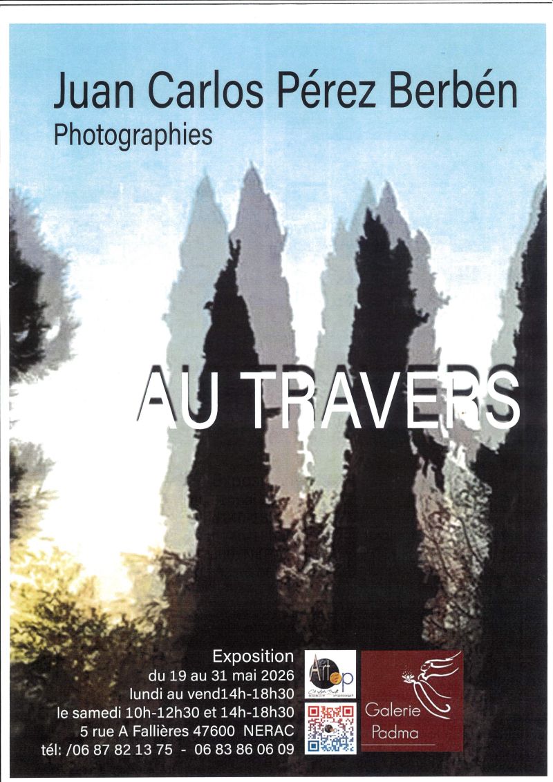 Exposition photographies de Juan Carlos Pérez Berbén — visuel événement