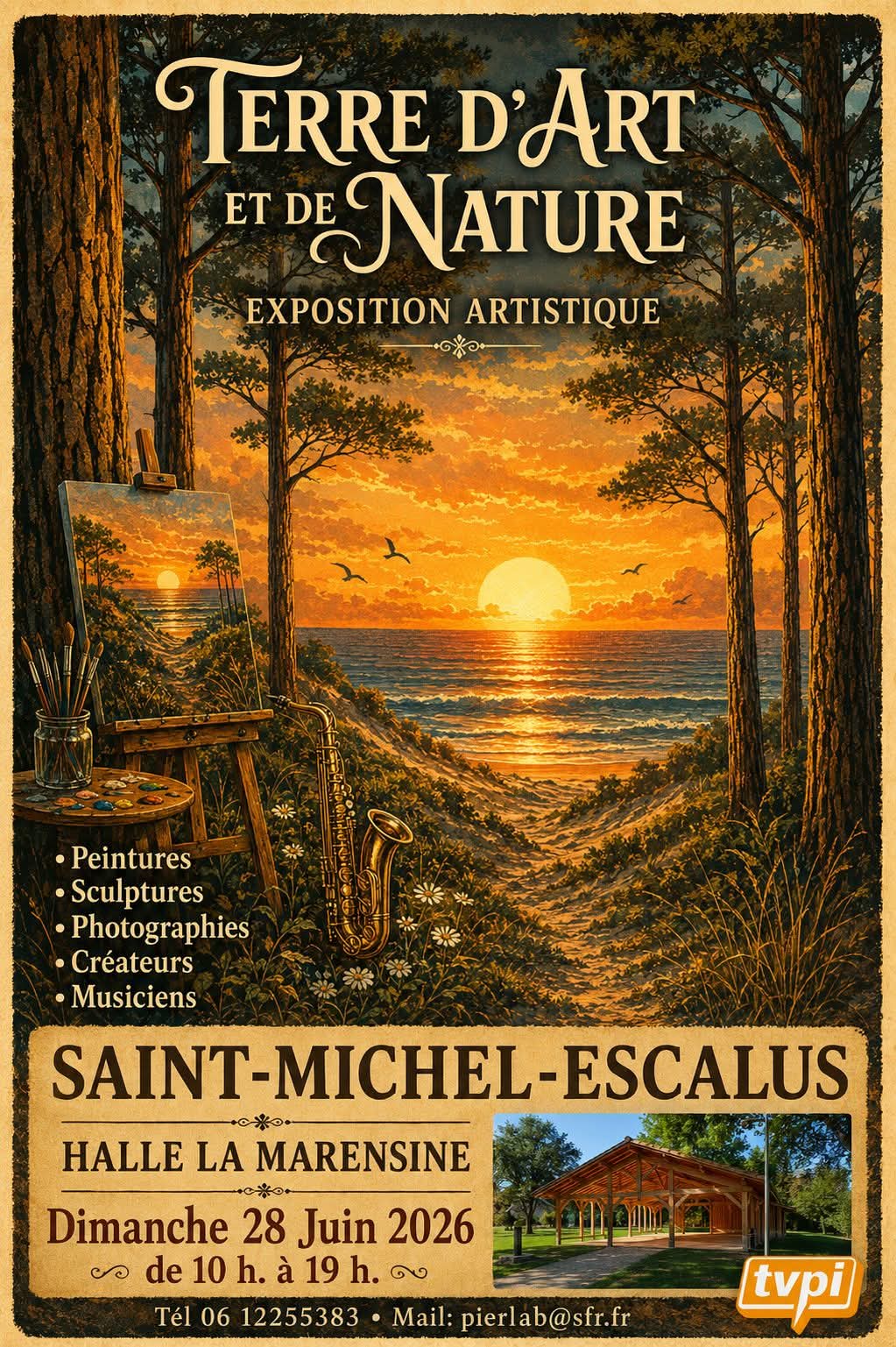 Exposition "Terre d'art et de nature" — visuel événement