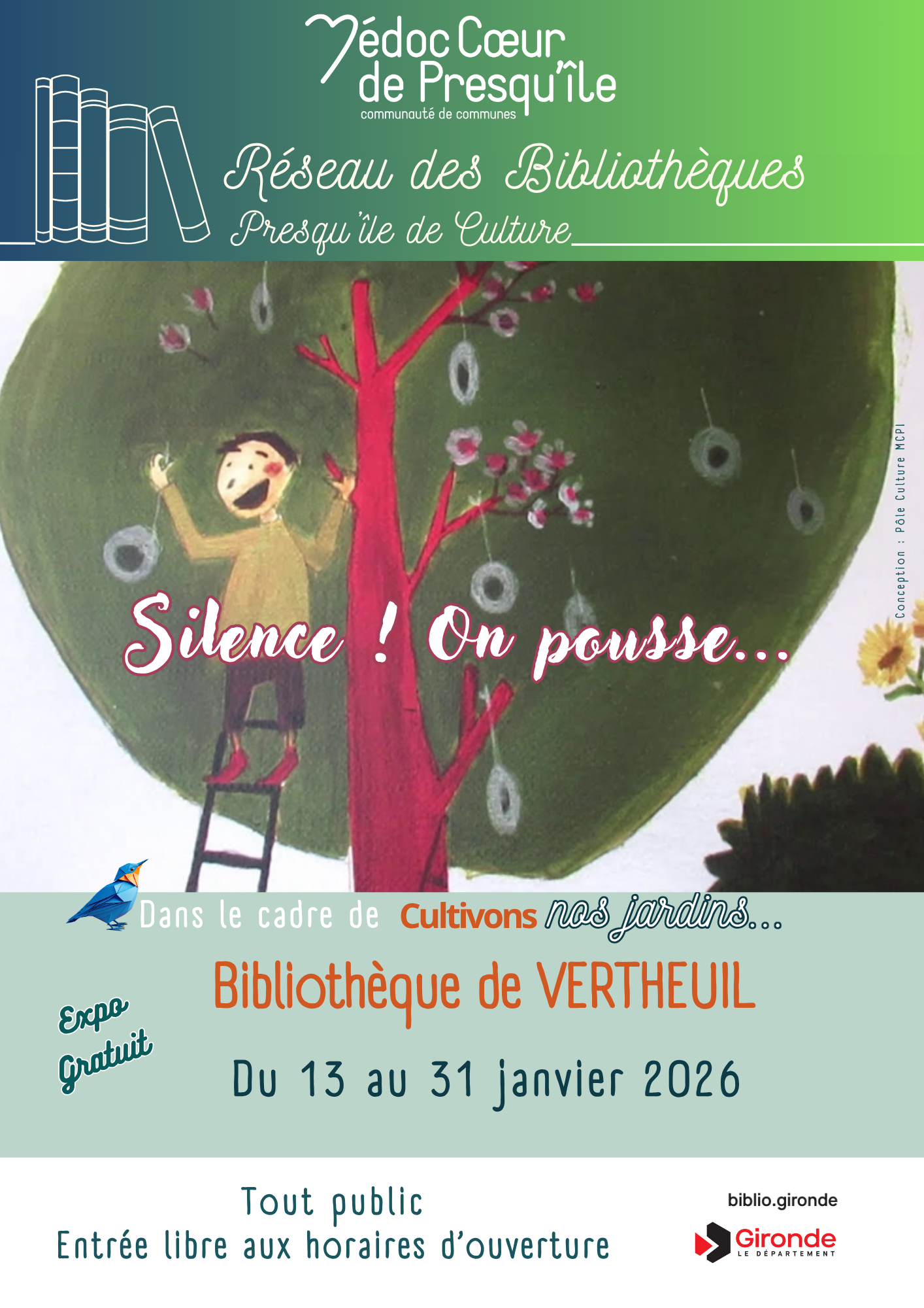 Expo Silence ! On pousse...