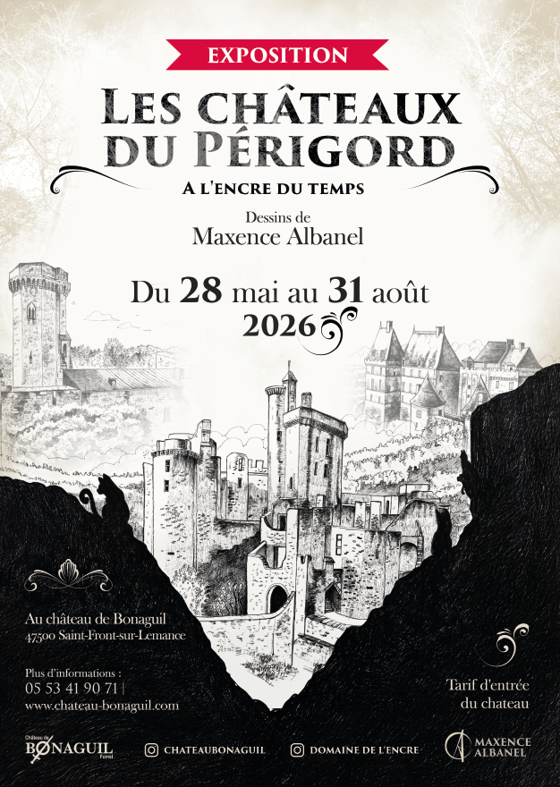 Châteaux du Périgord - à l'encre du temps
