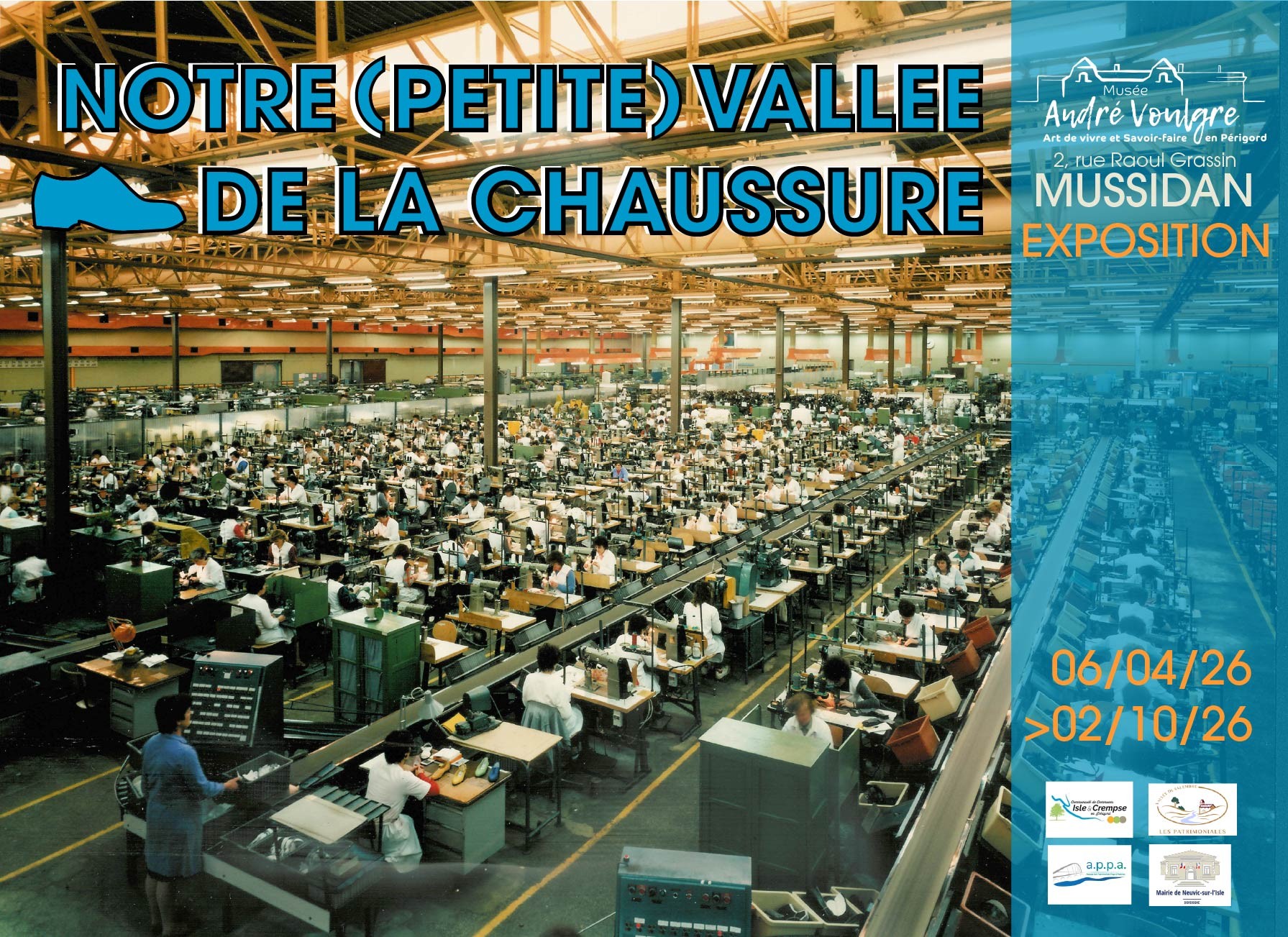 Exposition "Notre (petite) vallée de la chaussure", Mussidan - photo 4
