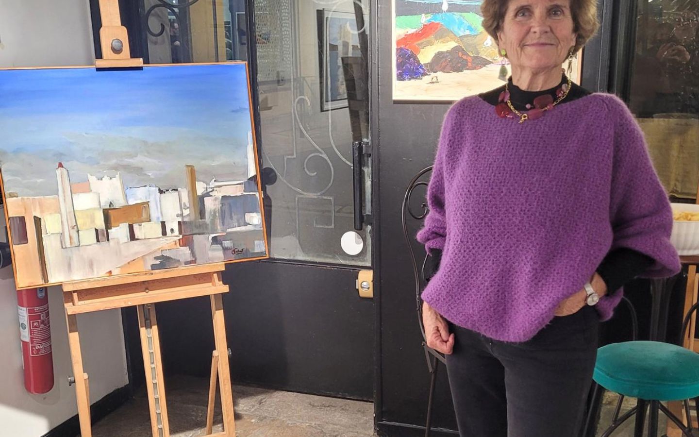 Exposition Odile Vichot et Iza — visuel événement
