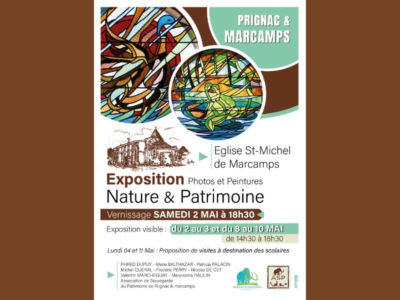 Exposition de photos et peinture — visuel événement