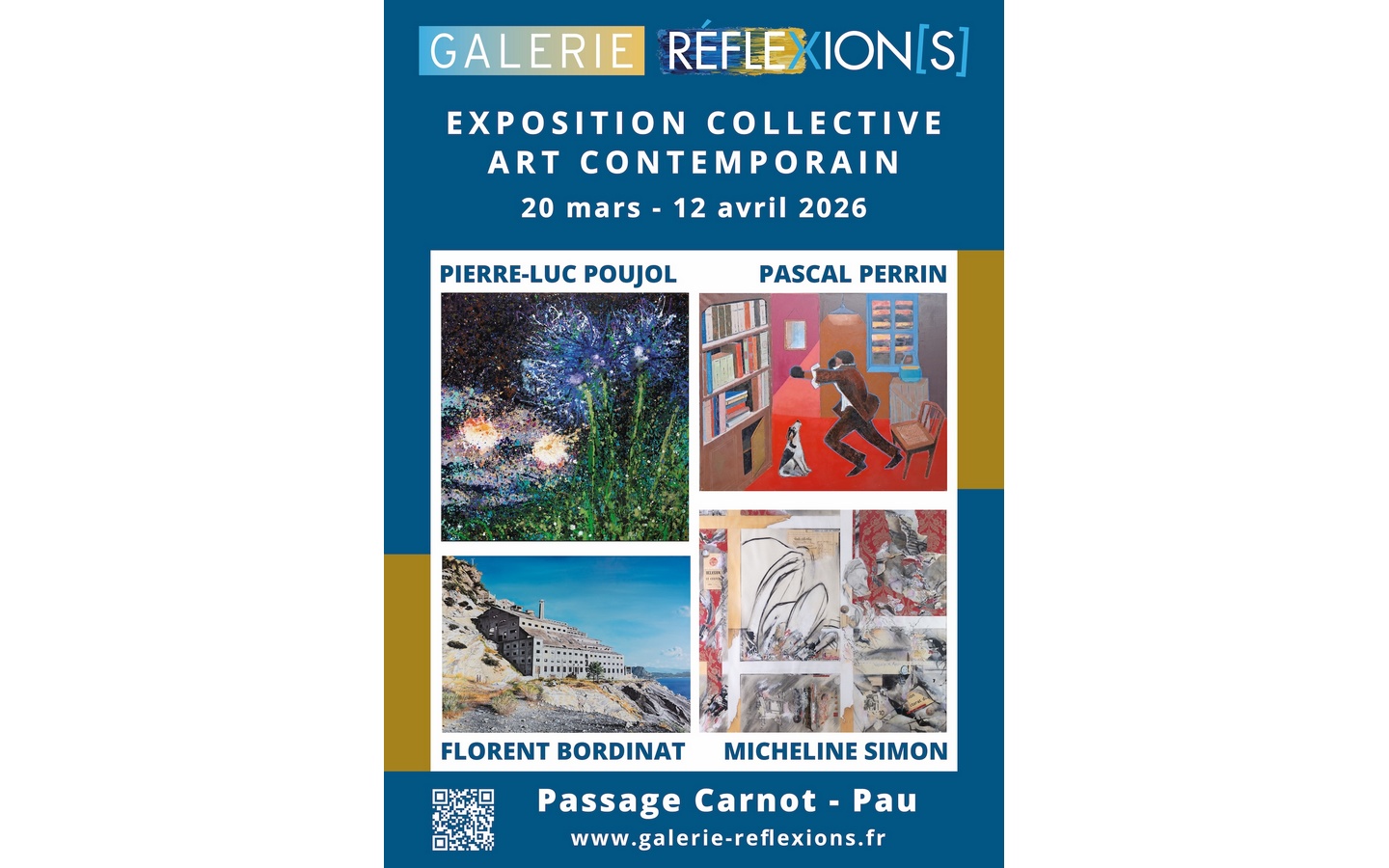 Vernissage d'exposition d'art contemporain & Inauguration de la Galerie RÉFLEXION[S]