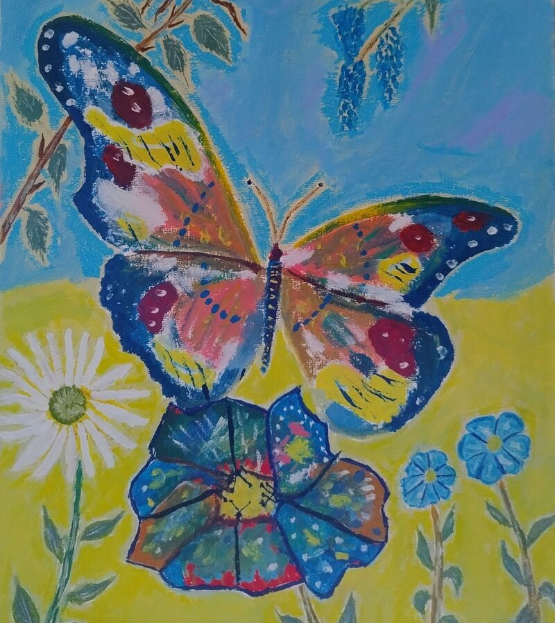 Exposition de peinture Malak — visuel événement