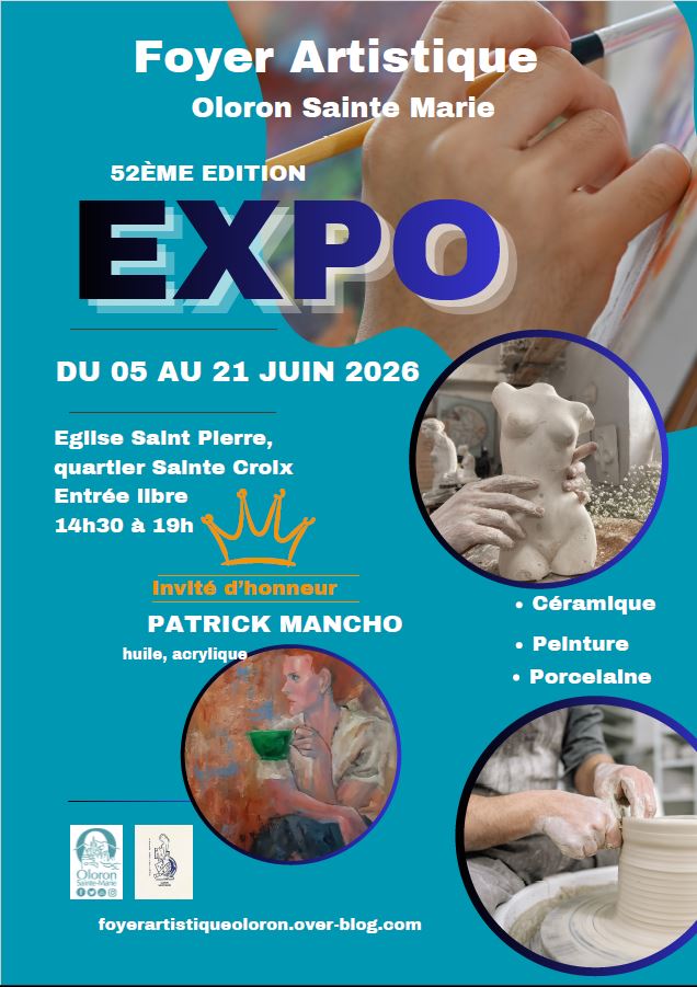 Exposition du foyer artistique — visuel événement