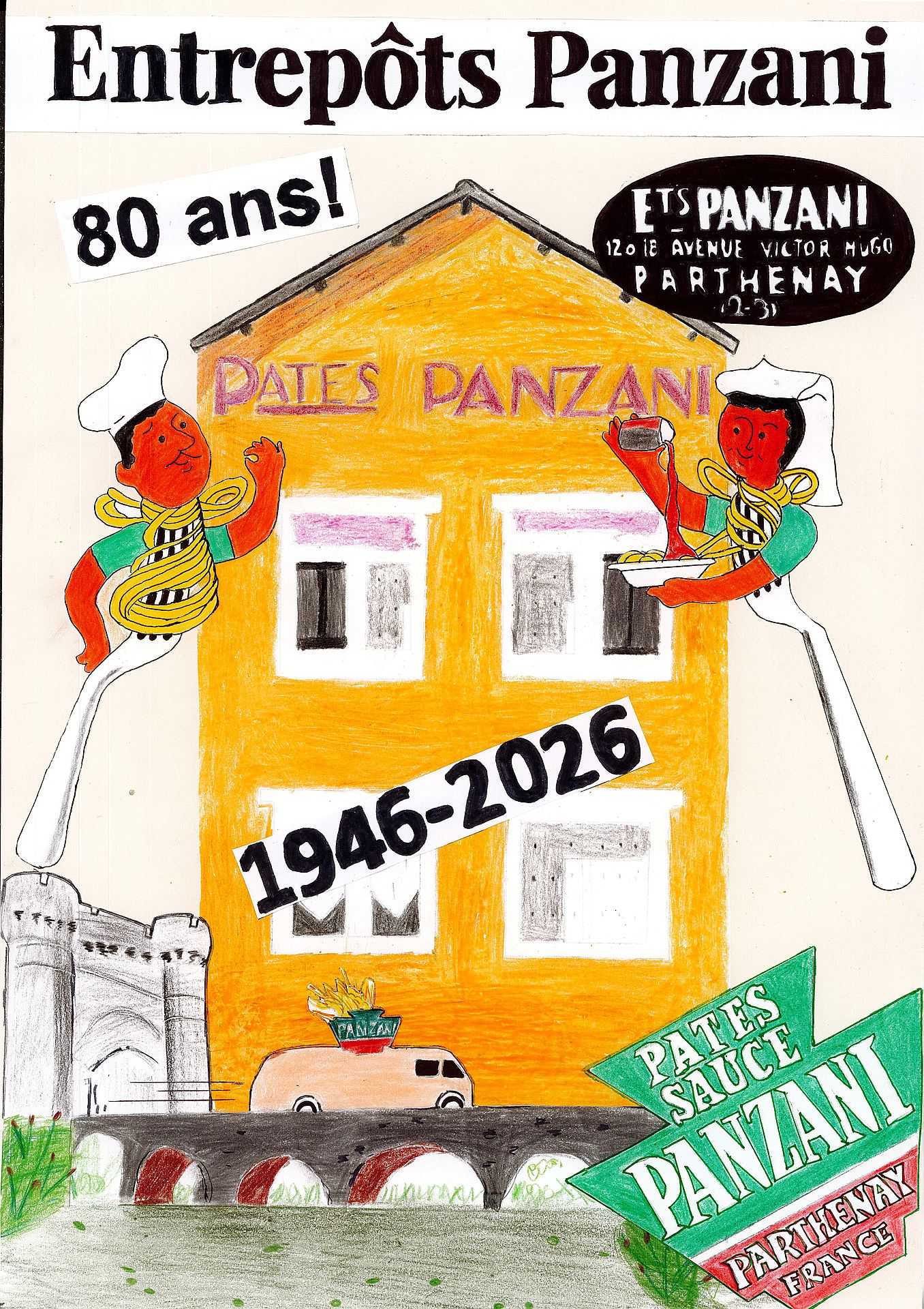 Exposition panzani — visuel événement