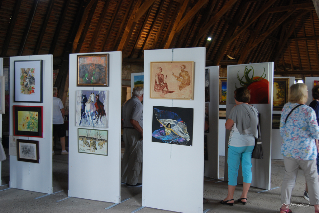 51ième exposition de peintures et sculptures au château de Duras - photo 2