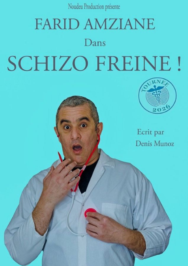 Schizo-freine - Farid Amziane — visuel événement