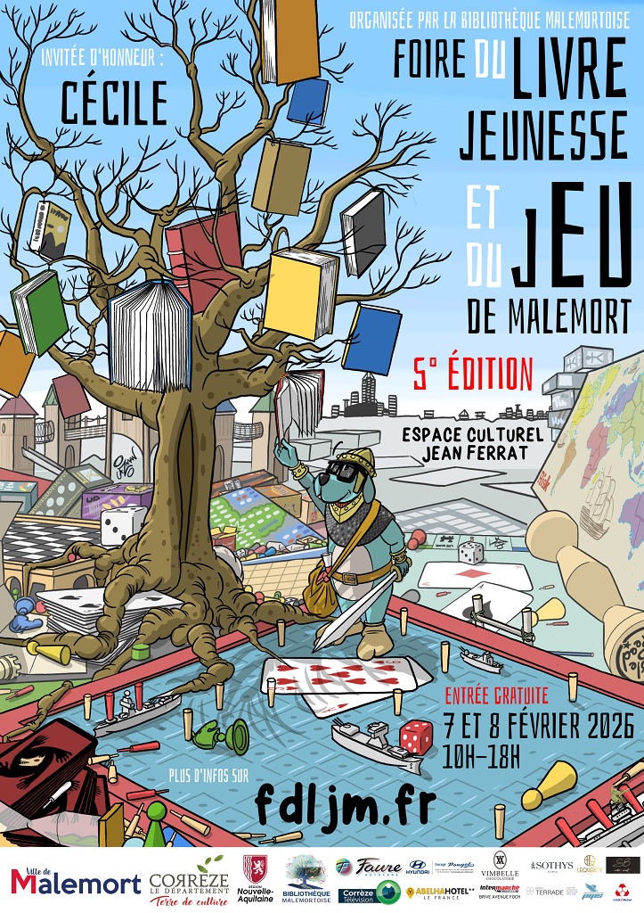 Foire du Livre Jeunesse et du Jeu de Malemort - 5ème édition