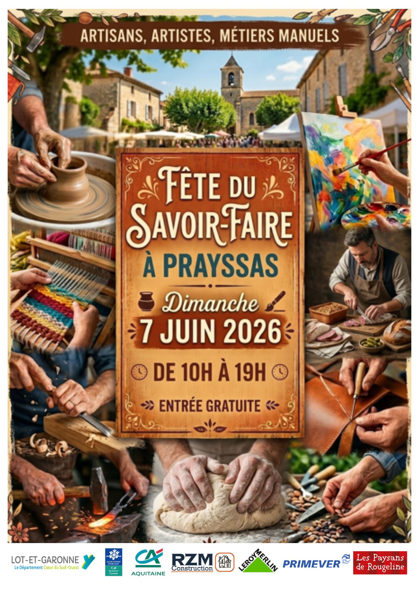 Fête du savoir-faire — visuel événement