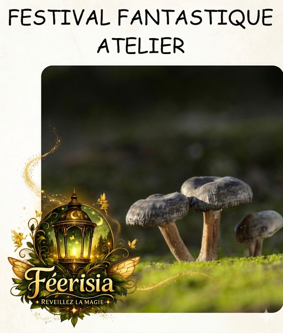 Le Festival Fantastique des Fées et des Lutins - ATELIER LES CHAMPIGNONS ET NOTRE SANTE 