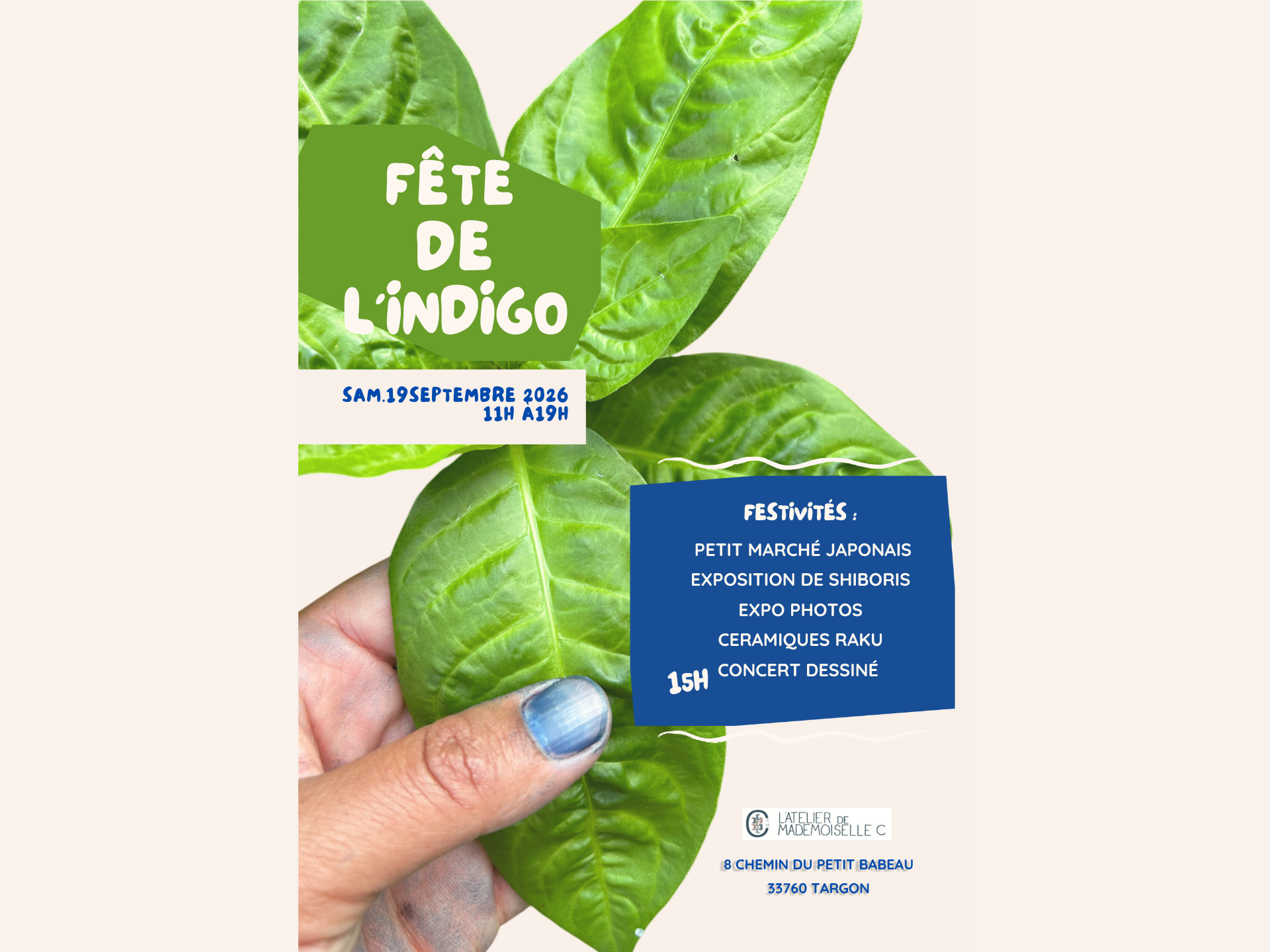 La fête de l'indigo
