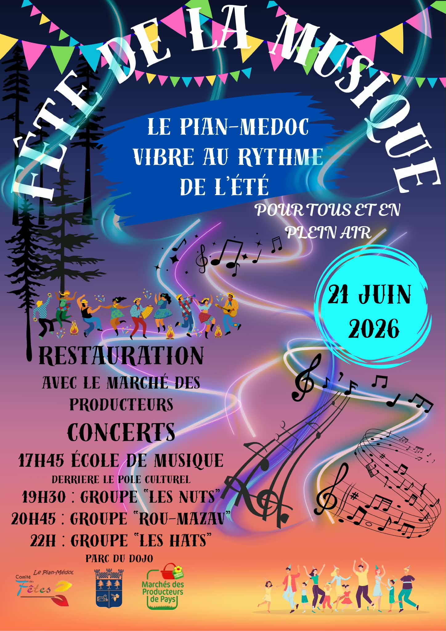 Fête de la musique au Pian-Médoc 2026