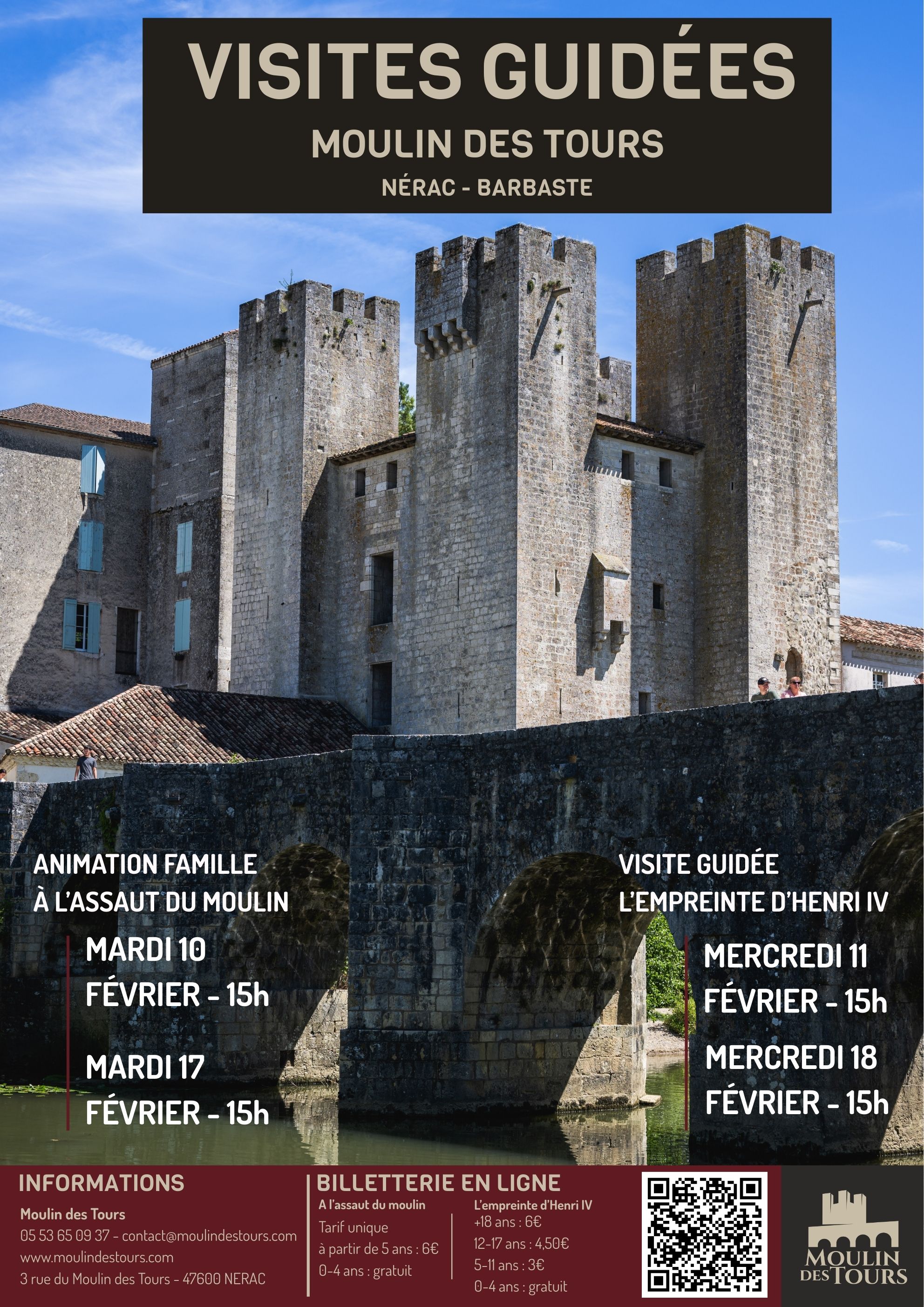 Visite famille du Moulin des Tours : à l'assaut du moulin - photo 4