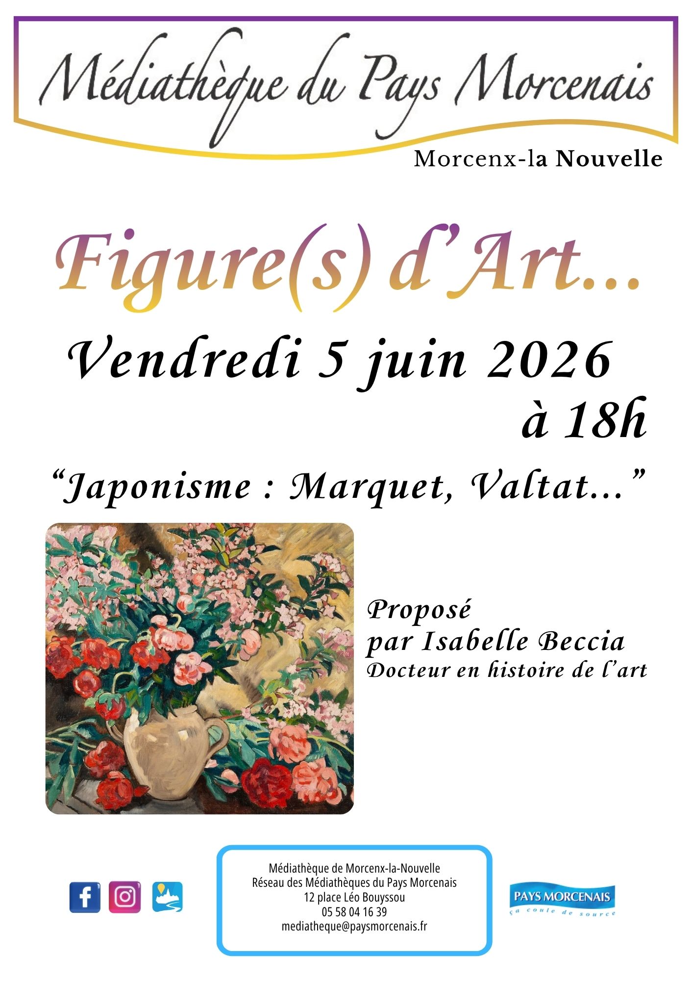 Figure(s) d'Art... "Japonisme  Marquet, Valtat..." — visuel événement