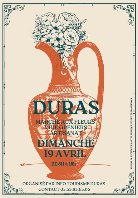 Marché aux fleurs, vide-greniers et artisanat, Duras - photo 11