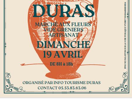 Marché aux fleurs, vide-greniers et artisanat, Duras - photo 12