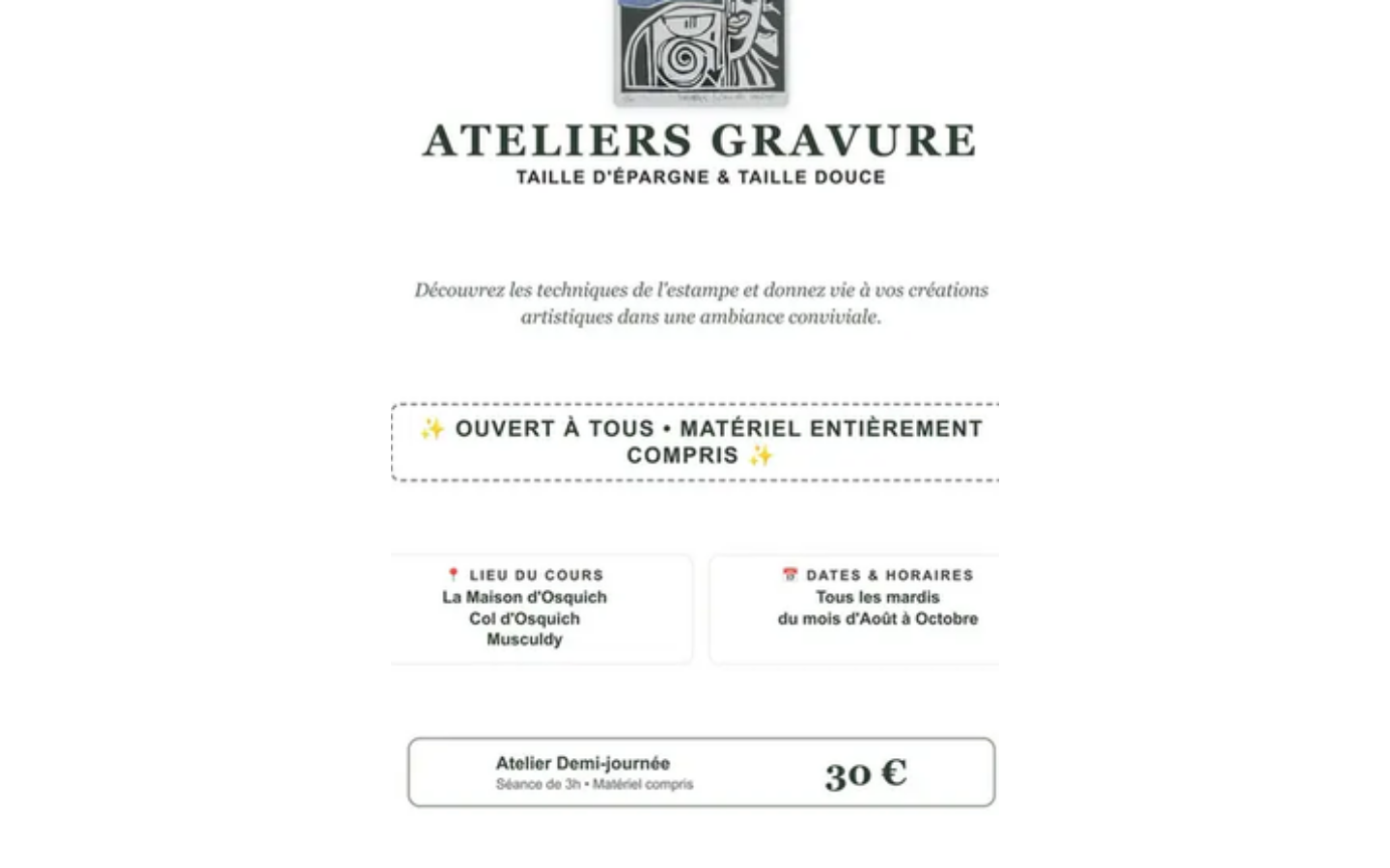 Visuel évènement