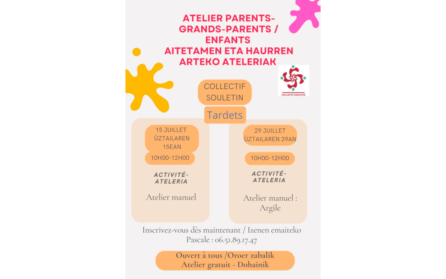Visuel évènement