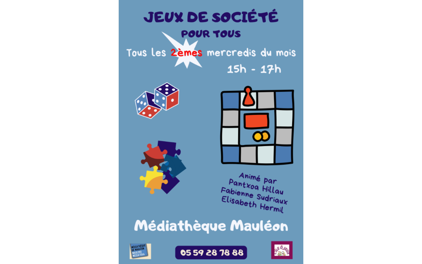 Jeux de société pour tous