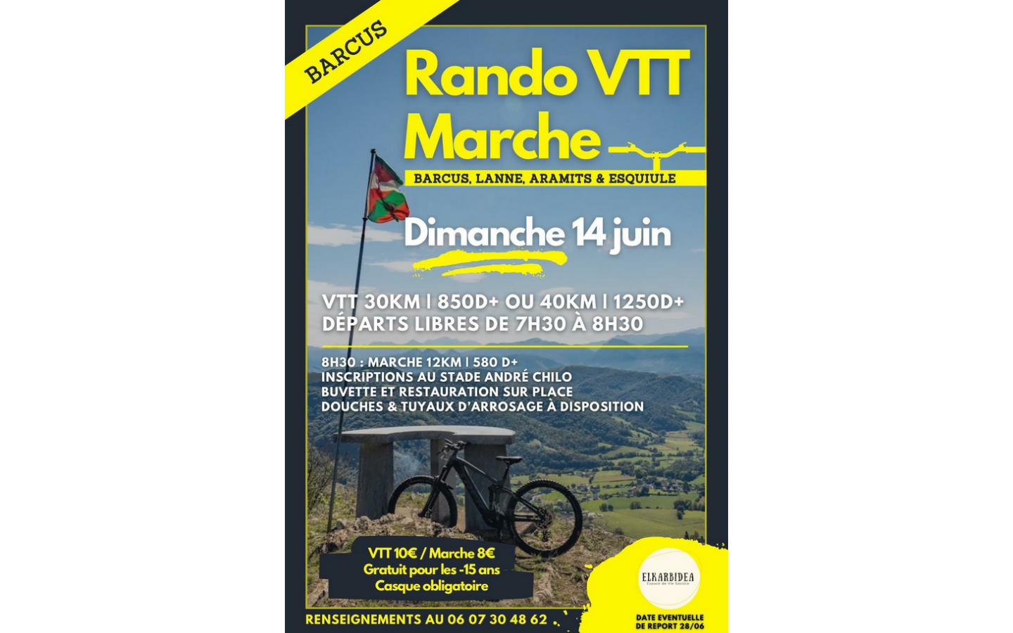 Rando VTT - Marche — visuel événement