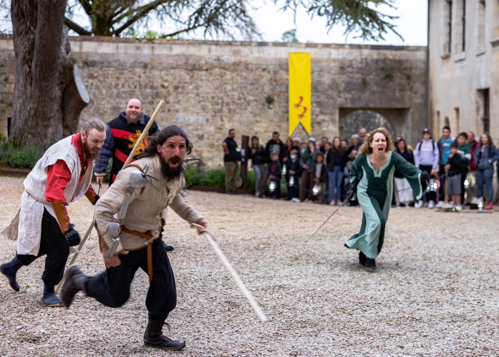 Animations médiévales avec l’Orientissime Jean Dubois - Châteaux en fête - photo 5