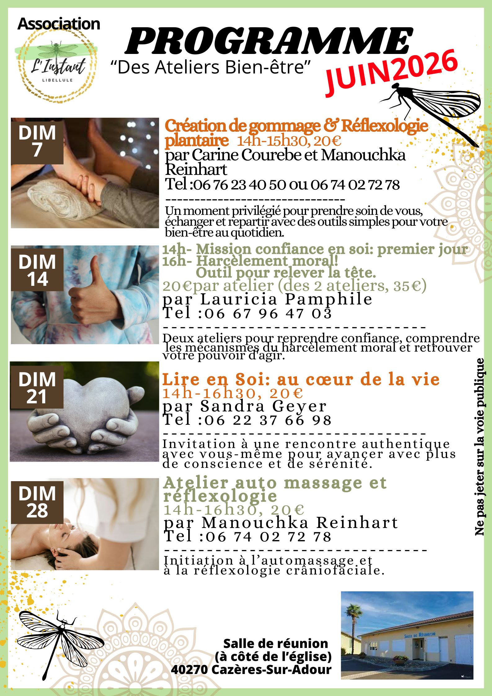 Ateliers confiance en soi