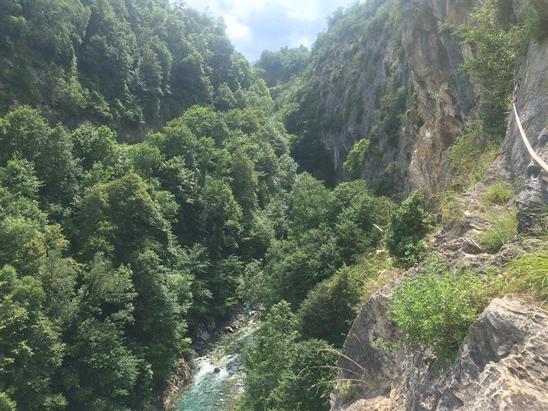 Voie escalade : Falaise du Hourat