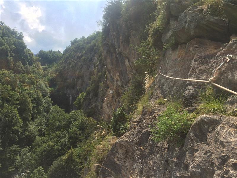 Voie escalade : Falaise du Hourat