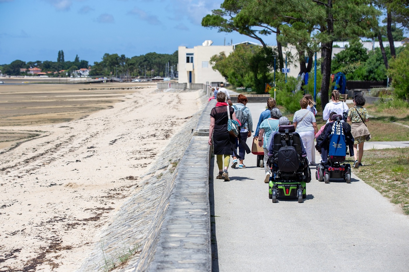 Balade à roulettes : Le port du Betey