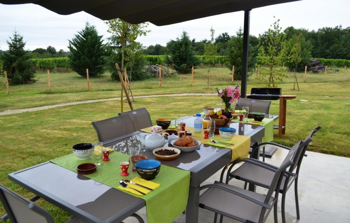 Domaine de Ferrant - Gite rouge (6p), Esclottes