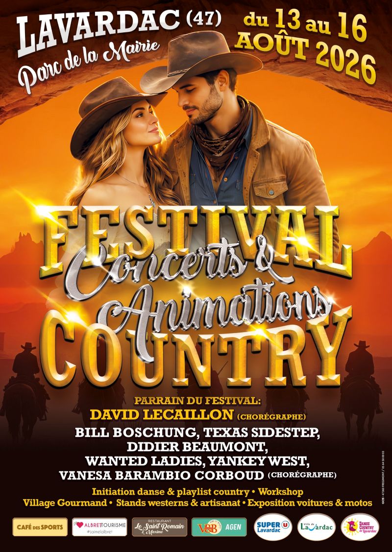 Festival Country 2026 — visuel événement