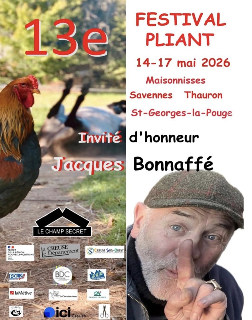 Festival Pliant : poésie et chanson