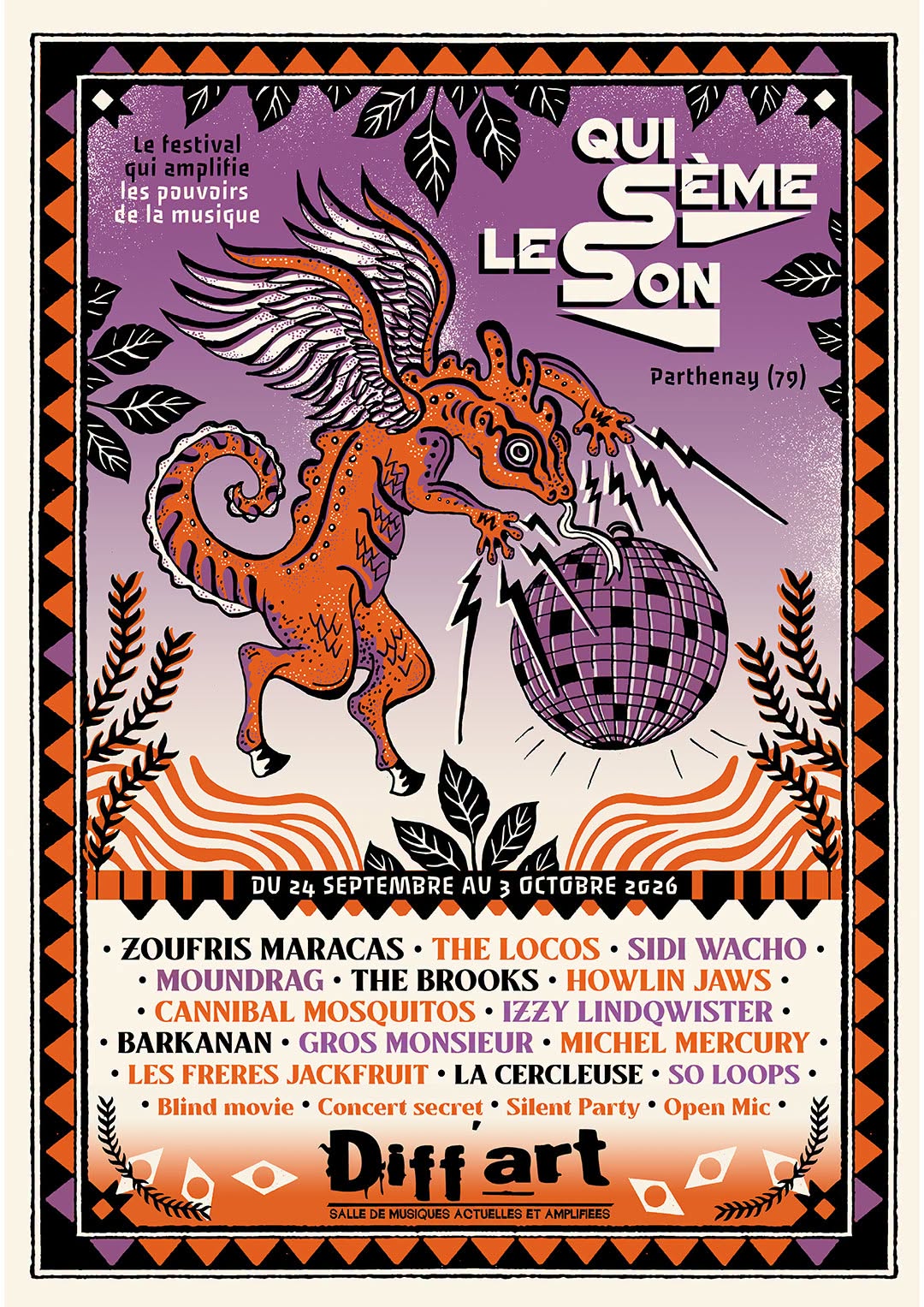 Festival Qui Sème Le Son par Diff'art