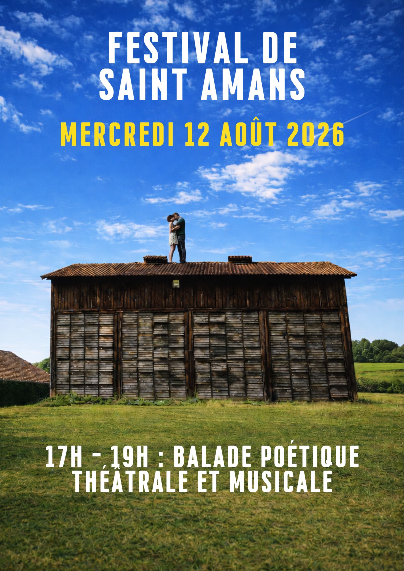 Balade poétique théâtrale et musicale dans le cadre du Festival de Saint-Amans