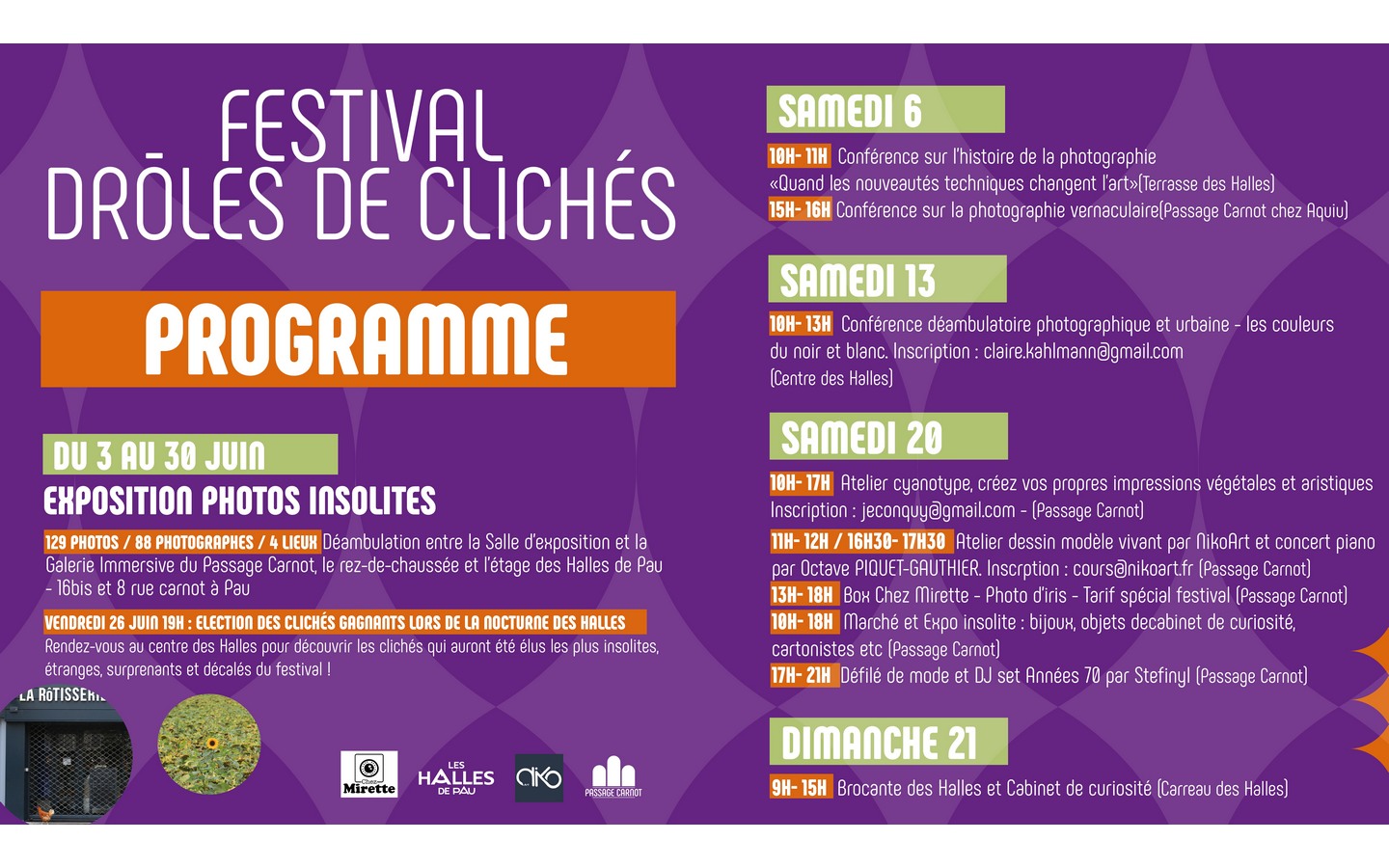 Festival drôles de clichés - Exposition de photos insolites — visuel événement