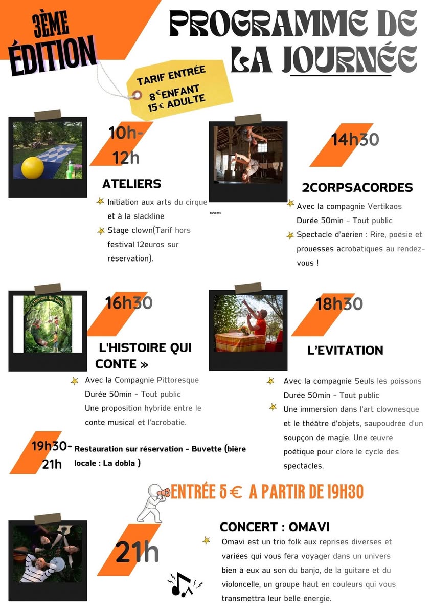 Les Doublorigènes font leur Cirque !, Saint-Vincent-Jalmoutiers