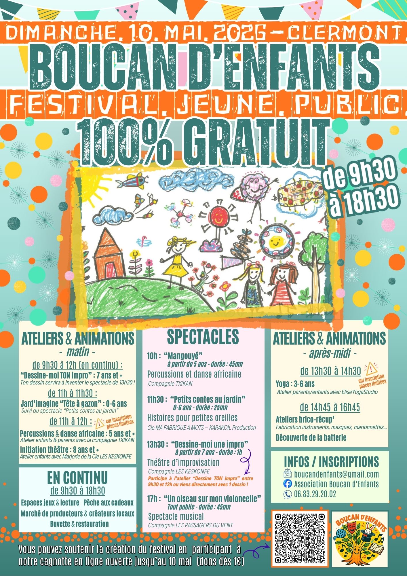Festival Jeune Public 100% gratuit — visuel événement